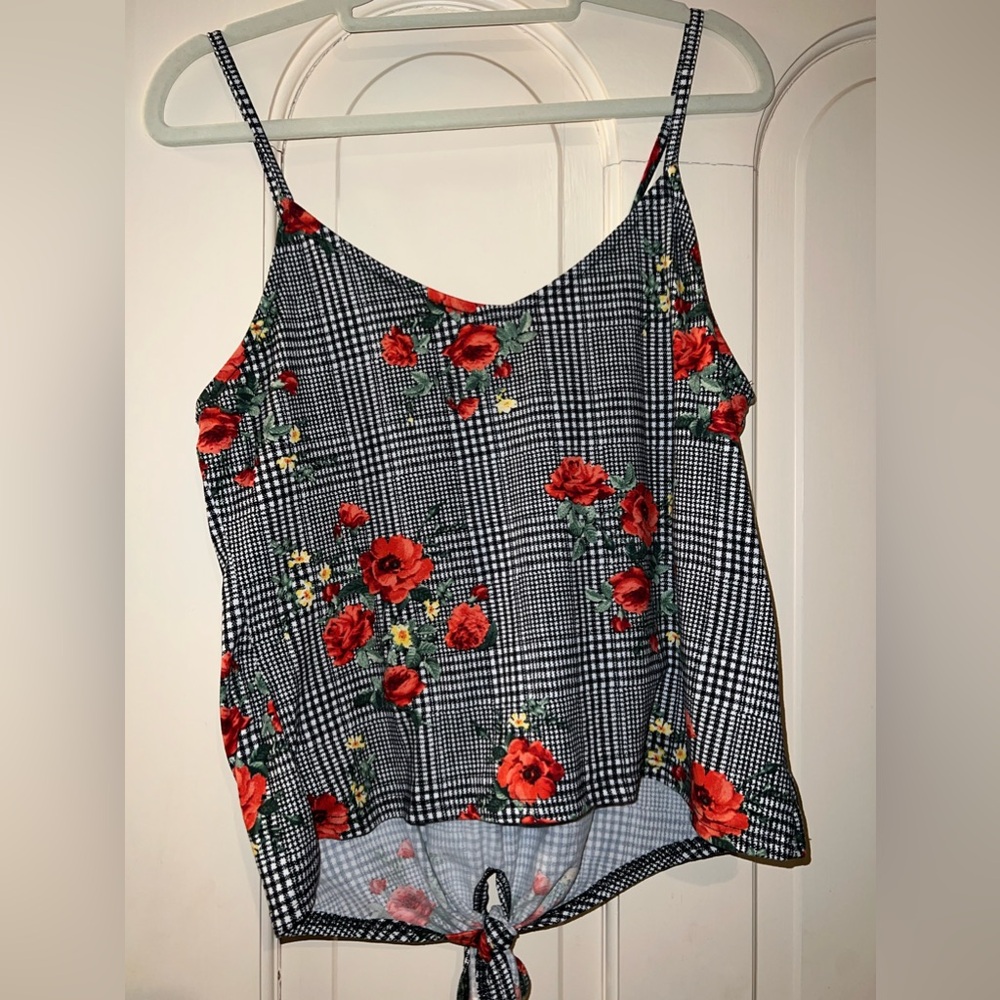 Floral Crop top